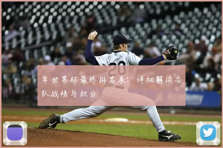 年世界杯最终排名表:详细解读各队战绩与积分